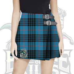 Women’s MacKay Blue Tartan Kilt