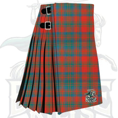 Matheson Red Ancient Tartan Kilt – Premium Authentic Clan Kilt