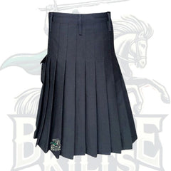 Black Police Utility Kilt – Tactical & Functional Scottish Kilt