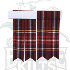 Acrylic Tartan Flashes – Black Stewart