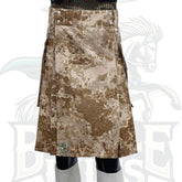 Tactical Desert Camo Kilt for Men – Detachable Utility Pockets