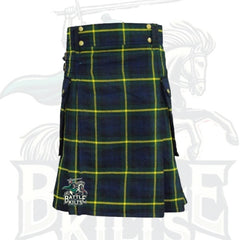 Battle of Kilts – Gordon Tartan Utility Kilt