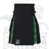 Irish Green Hybrid Kilt – Premium Celtic-Inspired Hybrid Wear