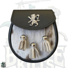 Grey Seal Semi-Dress Sporran – Premium Highland Accessory by BattleOfKilts