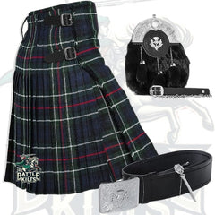 Battle Of Kilts Men’s Tartan Kilt Outfit – 5-Piece Scottish Set with Premium Accessories