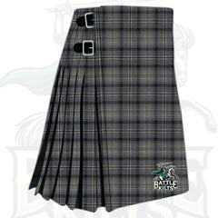 Hebridean Pewter Tartan Kilt – Pure Highland Strength