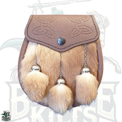 Fawn Rabbit Semi Dress Sporran – Premium Highland Accessory by BattleOfKilts