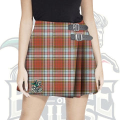 Anderson Weathered Tartan Kilt for Women