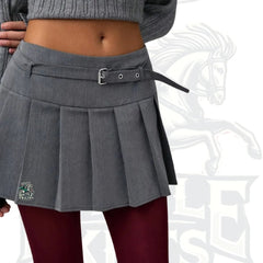 Women’s High-Waisted A-Line Skirt with Belt – Elegant & Versatile