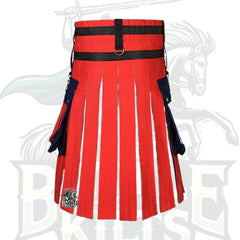 Men's Norwegian Flag Hybrid Utility Kilt