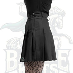 Sleek Black Tennis Skirt – Sporty, Chic & Trendy