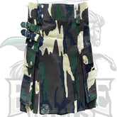 New Woodland Camo Kilt for Men