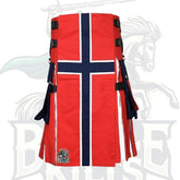 Men's Norwegian Flag Hybrid Utility Kilt
