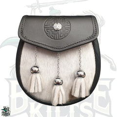 Semi-Dress Sporran with Grey Seal – Premium Highland Accessory by BattleOfKilts