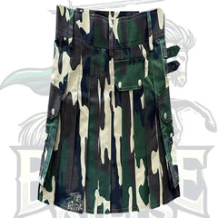 New Woodland Camo Kilt for Men
