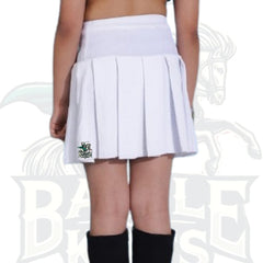 Girls’ White Pleated Flared Mini Skirt – Cute, Stylish & Playful