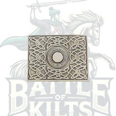 Celtic Chrome Belt Buckle – Timeless Highland Elegance