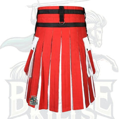 Northern Ireland Flag Hybrid Utility Kilt – Handmade Patriotic Men’s Kilt