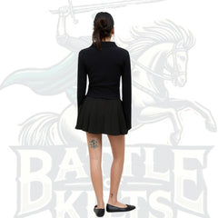 Breasted Pleated Mini Skirt – Chic, Stylish & Versatile