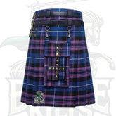 Battle of Kilts – Men’s Pride of Scotland Modern Tartan Utility Kilt