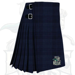 Dark Douglas Navy Tartan Kilt – Bold Scottish Heritage