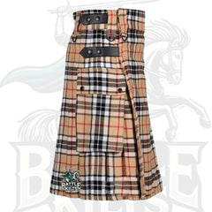 Battle of Kilts – Camel Thomson Tartan Utility Kilt