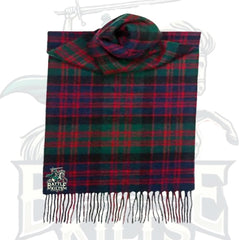 MacDonald Clan Modern Tartan Fly Plaid