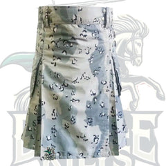 USA Military Camo Kilt – Handmade Tactical Utility Kilt for Men