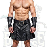 Genuine Leather Kilt – Stylish Latest Design Leather Cosplay Costume Kilt