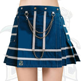 Navy Blue Women’s Utility Kilt – Modern, Functional & Stylish