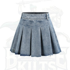 Raw Hem Mini Skirt – Trendy Casual Women’s Fashion