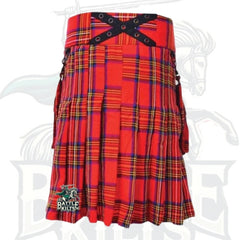 Battle of Kilts – Cato Royal Stewart Tartan Utility Kilt