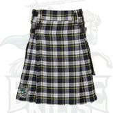 Battle of Kilts – Scottish Dress Gordon Tartan Utility Kilt for Men