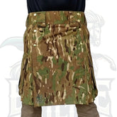 Premium Multicam Utility Kilt for Men – Tactical Combat Kilt with 4 Side Pockets