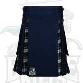Blue Dress Gordon Hybrid Tartan Kilt – Premium Scottish Hybrid Wear