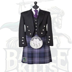 Traditional Scottish Prince Charlie 5 Button Jacket Outfit – Premium Highland Formalwear by BattleOfKilts