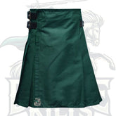 Green Kilt with Rough Edges – Rugged & Stylish Scottish Kilt