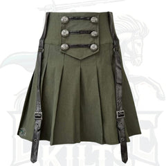 Dark Academy  Pleated Mini Skirt – Chic & Trendy