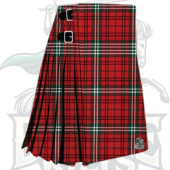 Morrison Red Modern Tartan Kilt – Premium Authentic Clan Kilt