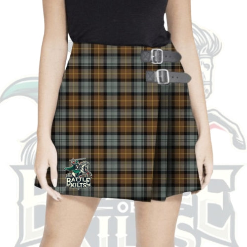 Gordon Weathered Tartan Kilt for Women: