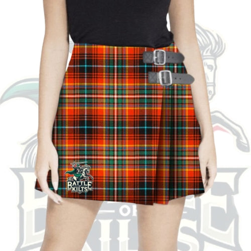 Women’s MacInnes Red Ancient Tartan Kilt