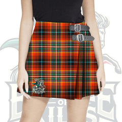 Women’s MacInnes Red Ancient Tartan Kilt