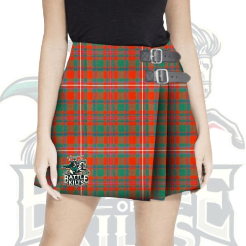 Women’s McKinnor Red Ancient Tartan Kilt