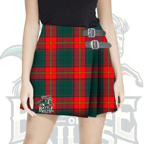 Women’s Ulster Red Irish Tartan Kilt