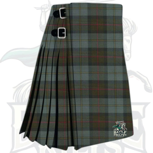MacLeod of Harris Weathered Tartan Kilt – Premium Scottish Heritage Kilt