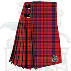 Macleod Red Modern Tartan Kilt – Premium Scottish Heritage Kilt