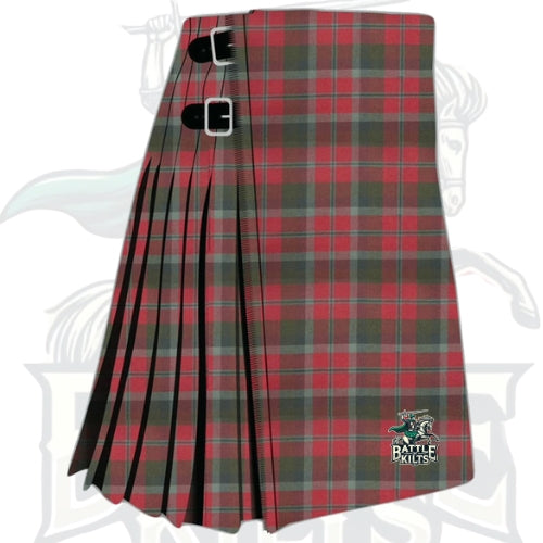 MacNaughton Weathered Tartan Kilt – Premium Scottish Heritage Kilt