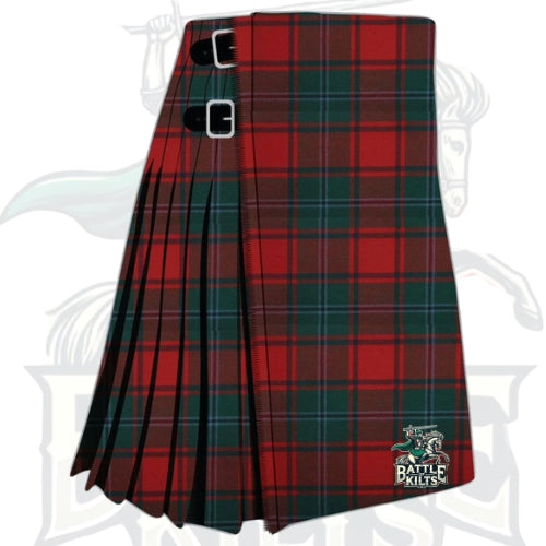 MacPhail Red Modern Tartan Kilt – Premium Scottish Heritage Kilt