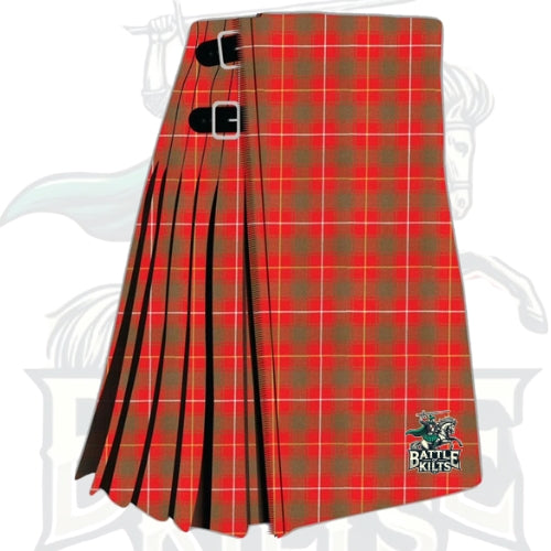 MacPhee Weathered Tartan Kilt – Premium Scottish Heritage Kilt