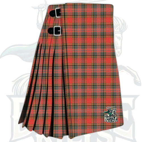 MacPherson Clan Weathered Tartan Kilt – Premium Scottish Heritage Kilt